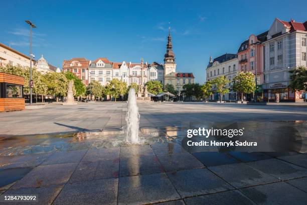 main square of ostrava - ostrava stock pictures, royalty-free photos & images