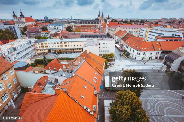 aerial view of trnava - trnava ストックフォトと画像