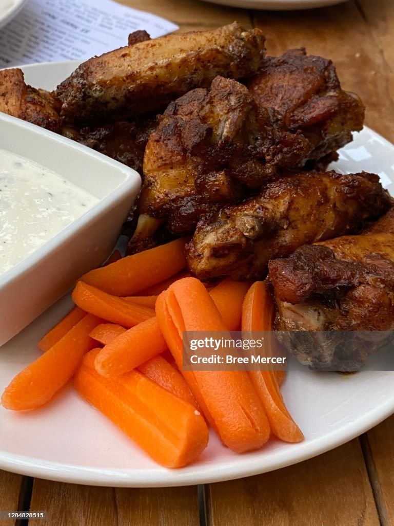 Dry Rubbed Chicken Wings