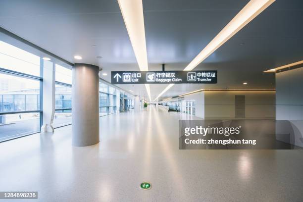 airport terminal - hdri background stock pictures, royalty-free photos & images