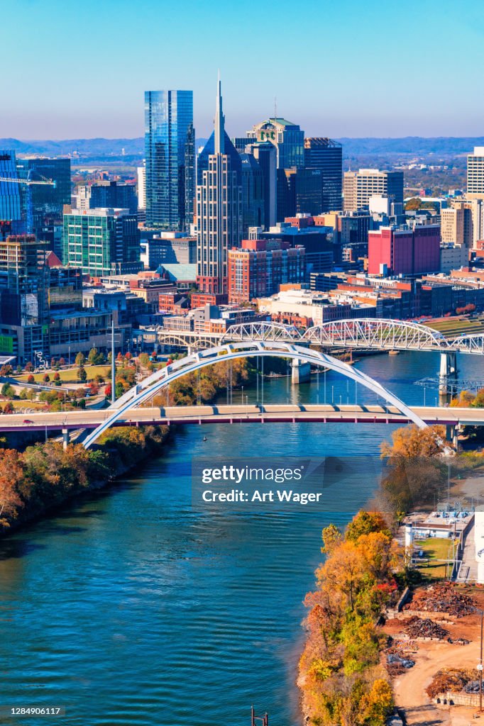 Nashville, Tennesee Skyline