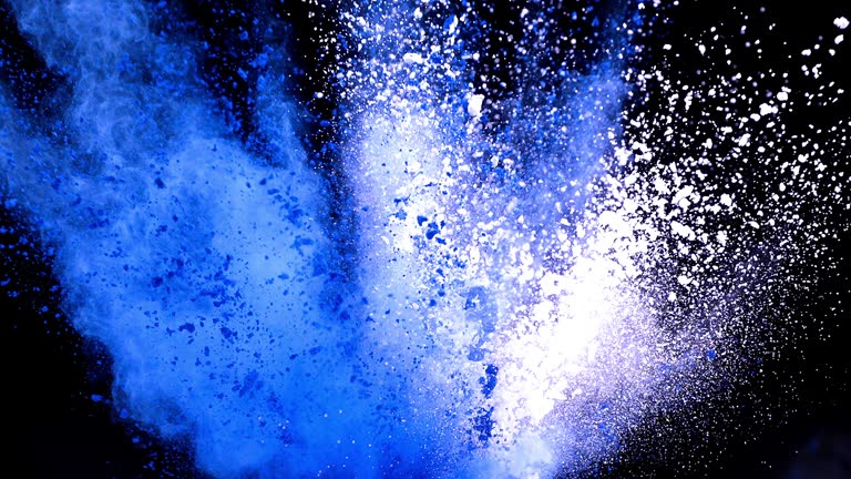 Blue Exploding Powder Blue Powder Splash Videos and HD Footage - Getty Images