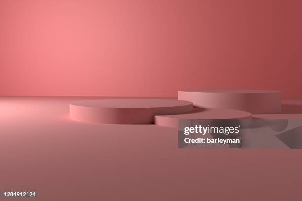 3d randering commodity display plateform - ecommerce platform stock pictures, royalty-free photos & images