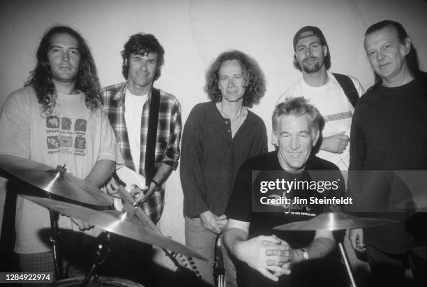 Super group World Classic Rockers pose for a portrait in Los Angeles, California on April 1, 1997.