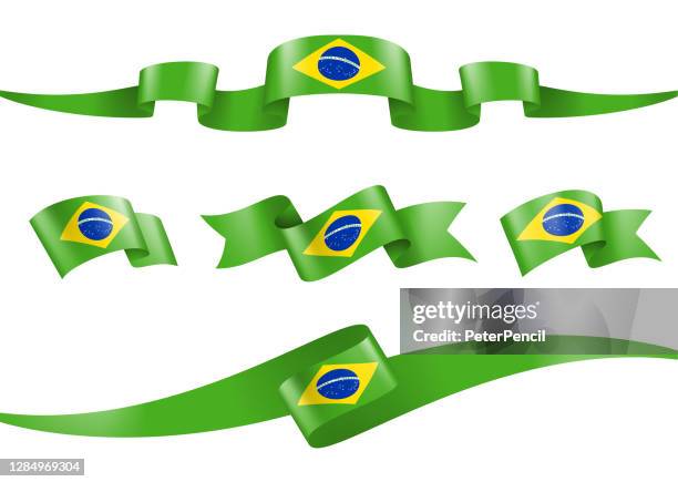1 015点のブラジル国旗イラスト素材 Getty Images