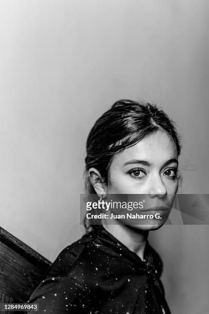 Anna Castillo poses during a portrait session on November 08, 2020 in Madrid, Spain.
