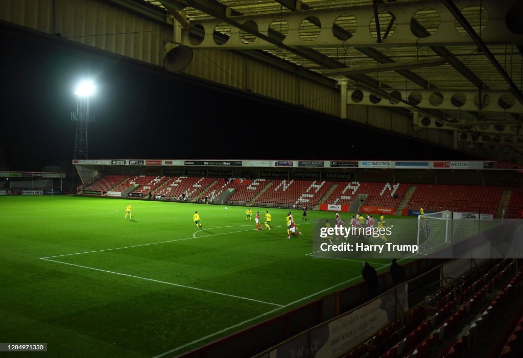 Cheltenham Town v Norwich City U21 - EFL Trophy