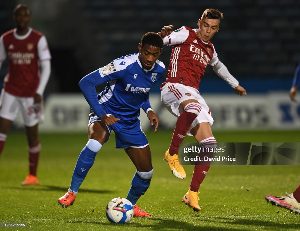 Gillingham v Arsenal U21 - Papa John's Trophy