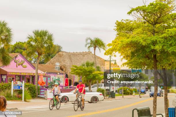 siesta beach, sarasota, florida, stati uniti d'america - bradenton foto e immagini stock