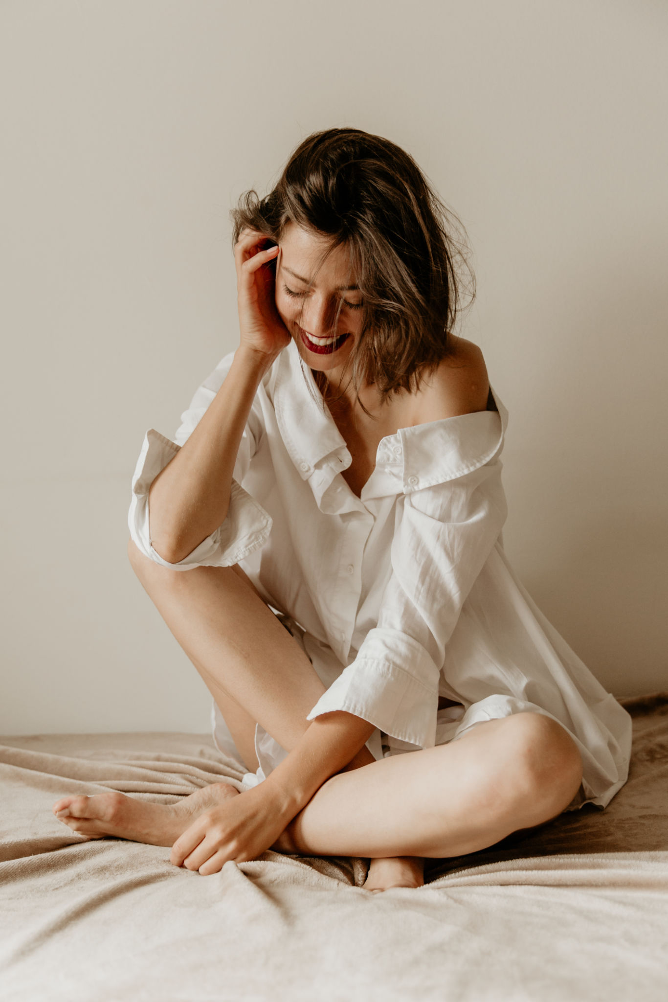 modeling session