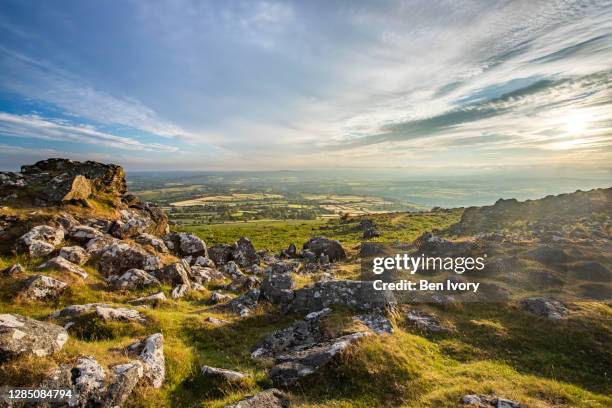 dartmoor view - dartmoor stock pictures, royalty-free photos & images