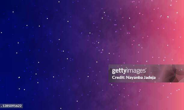 starry sky. space vector background. - zodiac constellation stock illustrations
