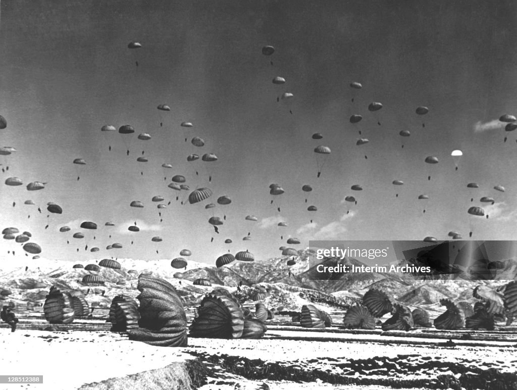 Parachute Operation During The Korean War