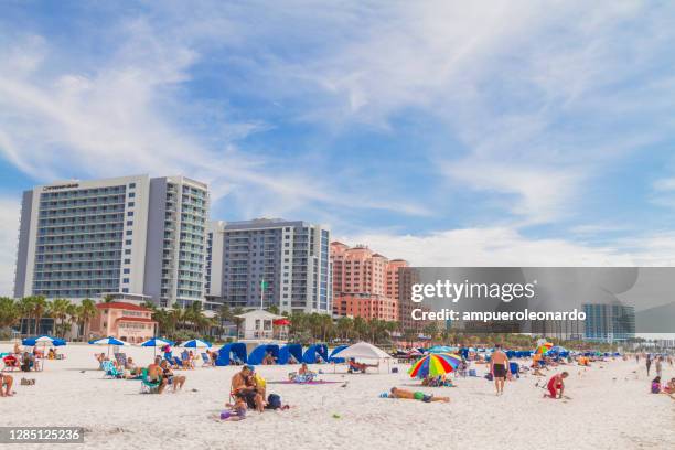 clearwater beach, st. petersburg, florida, verenigde staten van amerika vs - clearwater florida stockfoto's en -beelden