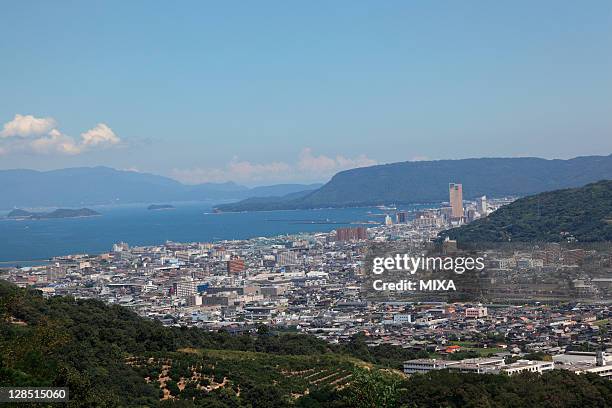 takamatsu city, takamatsu, kagawa, japan - takamatsu bildbanksfoton och bilder