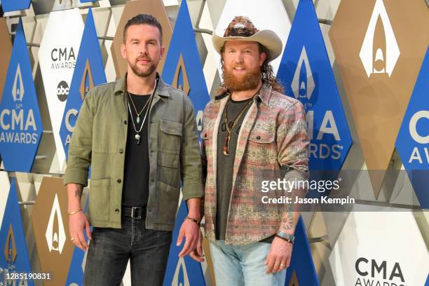 Osborne and John Osborne of Brothers Osborne attend the 54th annual CMA Awards at the Music City Center on November 11, 2020 in Nashville, Tennessee.