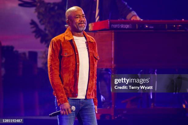 Darius Rucker performs onstage during the The 54th Annual CMA Awards at Nashville’s Music City Center on Wednesday, November 11, 2020 in Nashville,...