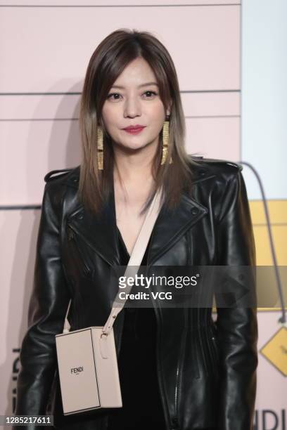 Actress Zhao Wei attends Fendi event on November 11, 2020 in Shanghai, China.