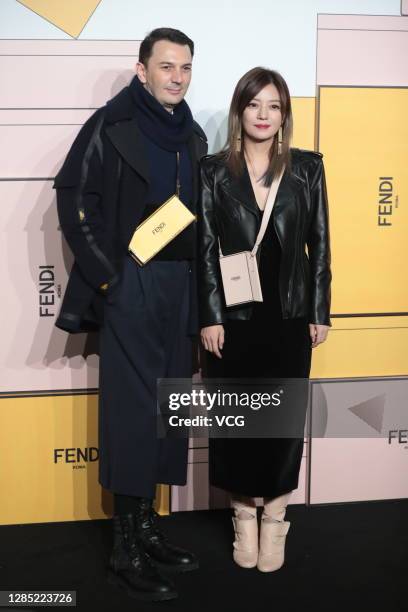 Actress Zhao Wei attends Fendi event on November 11, 2020 in Shanghai, China.