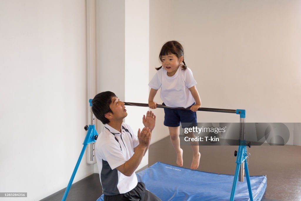 Gymnastics school for Japanese children