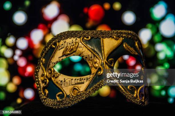Phantom Of The Opera Maskerade Maske – Halbe Gesichtsmaske Aus Kunststoff – Für Karneval, Halloween & Partys – Farbe Schwarz