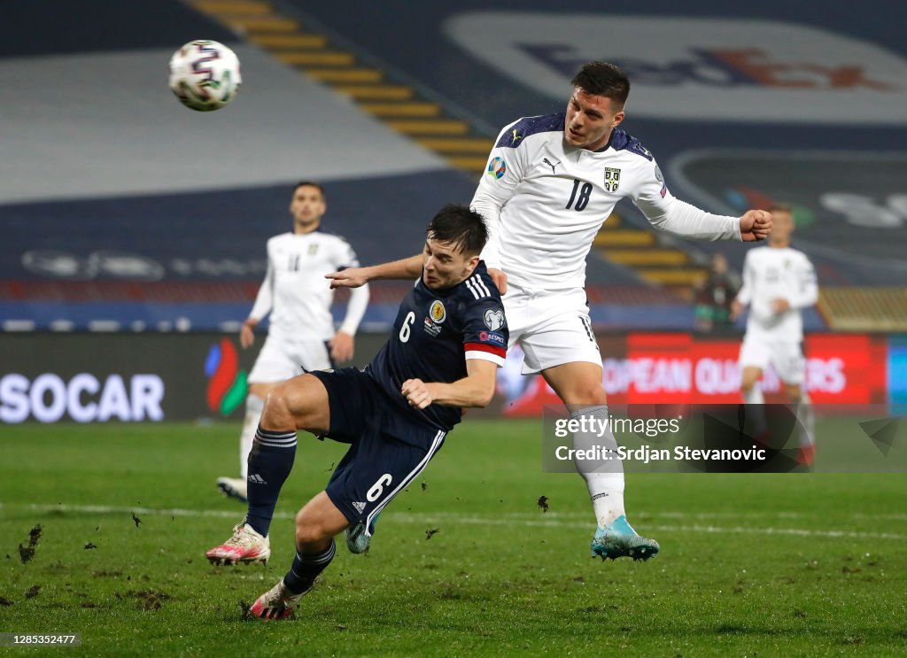 Serbia v Scotland - UEFA EURO 2020 Play-Off Finals
