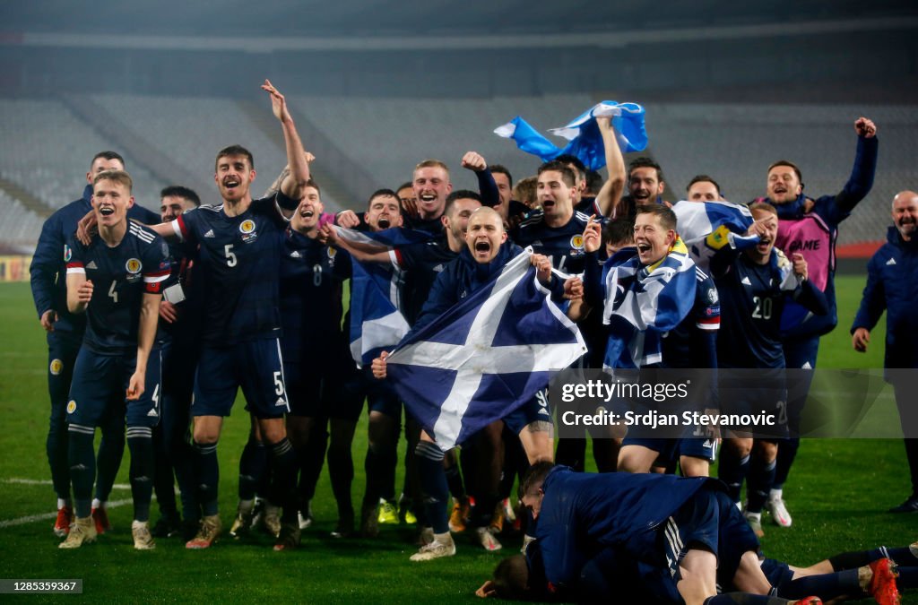 Serbia v Scotland - UEFA EURO 2020 Play-Off Finals
