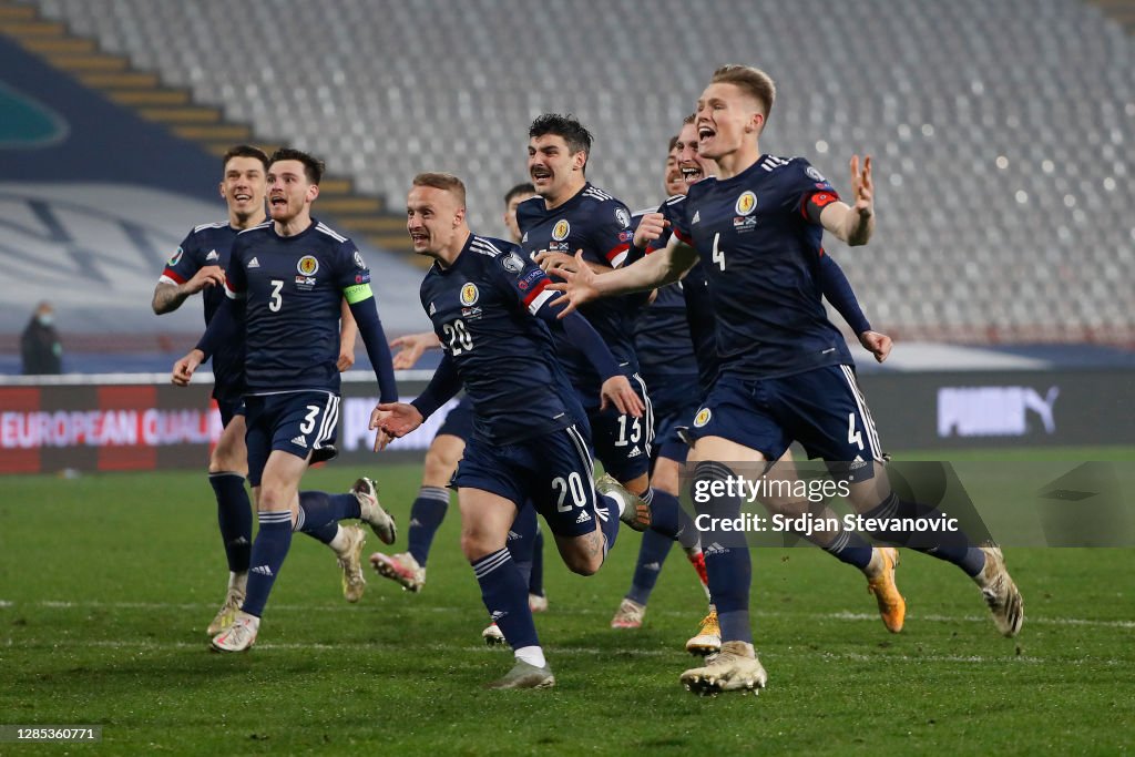 Serbia v Scotland - UEFA EURO 2020 Play-Off Finals