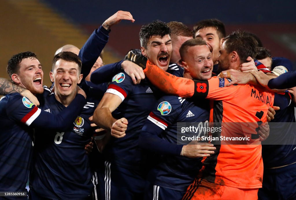 Serbia v Scotland - UEFA EURO 2020 Play-Off Finals