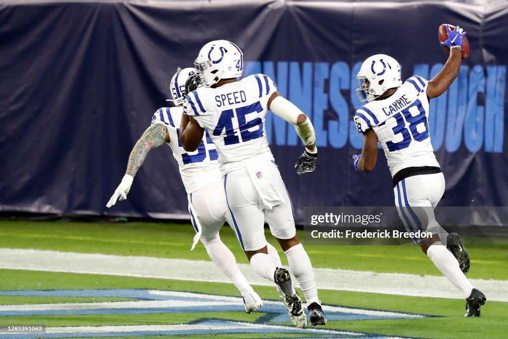 Indianapolis Colts v Tennessee Titans