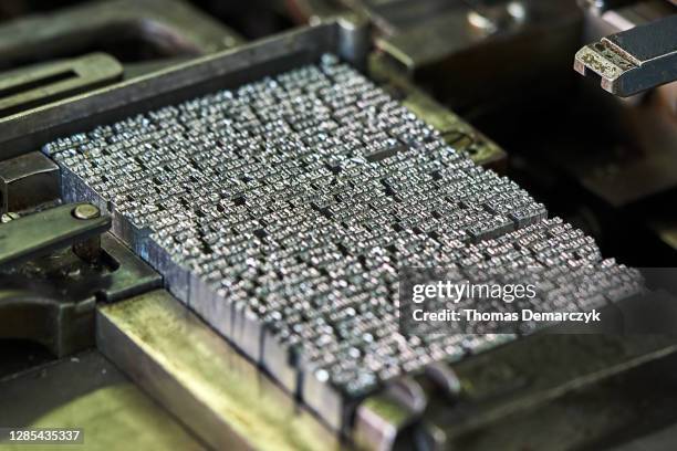 letterpress - lead stock pictures, royalty-free photos & images