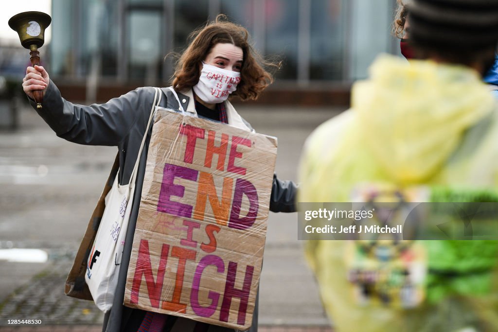 Climate Activists Mark Original COP26 Date