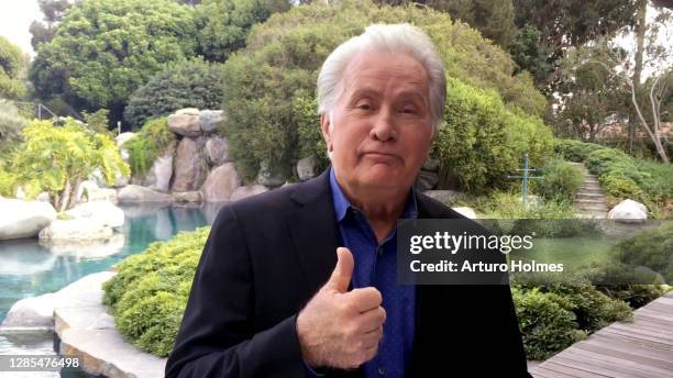 In this screengrab, Martin Sheen speaks during the GCAPP EmPOWER Party & 25th Anniversary Virtual Event on November 12, 2020 in UNSPECIFIED, United...