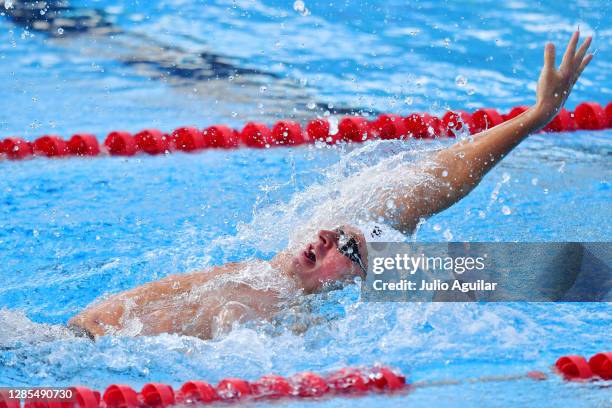 Ryan Lochte competes in heat 2 of the 200 IM at the U.S. Open Championships on November 13, 2020 in Sarasota, Florida.