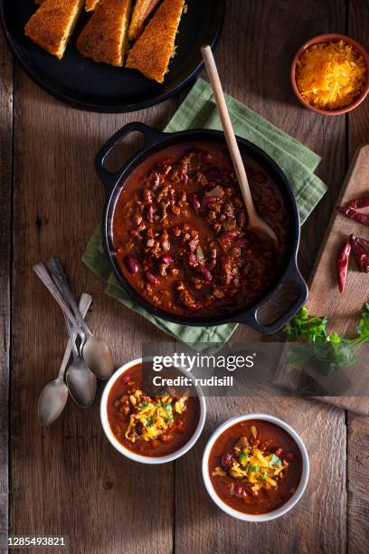 chile - cooking chili stock pictures, royalty-free photos & images
