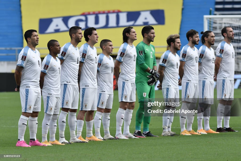 Colombia v Uruguay - South American Qualifiers for Qatar 2022
