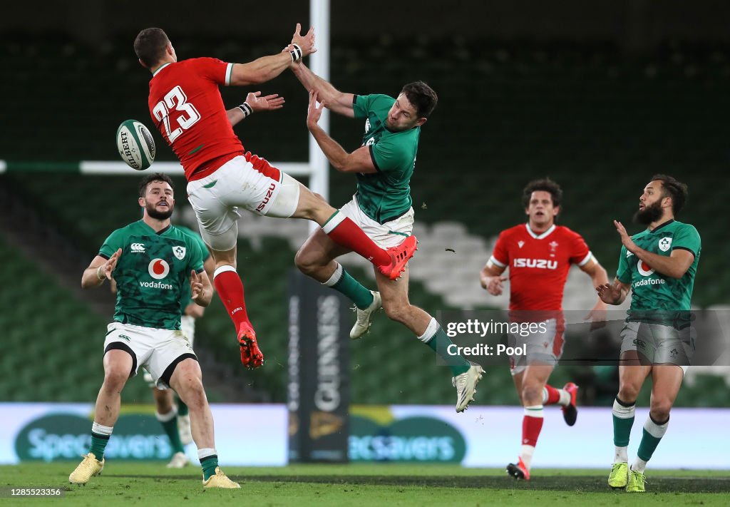 Ireland v Wales - Autumn Nations Cup 2020