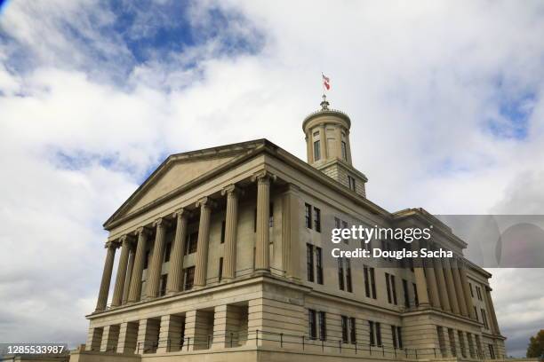 tennessee state capitol - local government building stockfoto's en -beelden