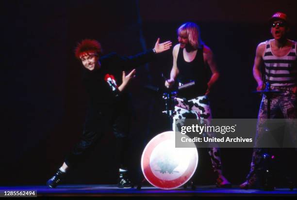 Sportgala 1992, Abendveranstaltung am 13. Dezember 1992, mit dabei: Band "Die Prinzen" mit Sänger Sebastian Krumbiegel .