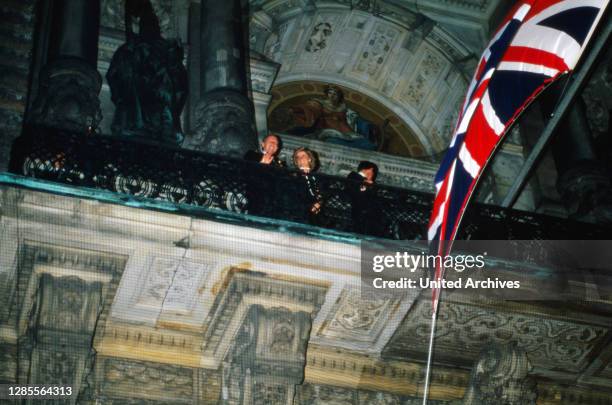 Prinz Charles und Prinzessin Diana beim Besuch in Deutschland 1987.