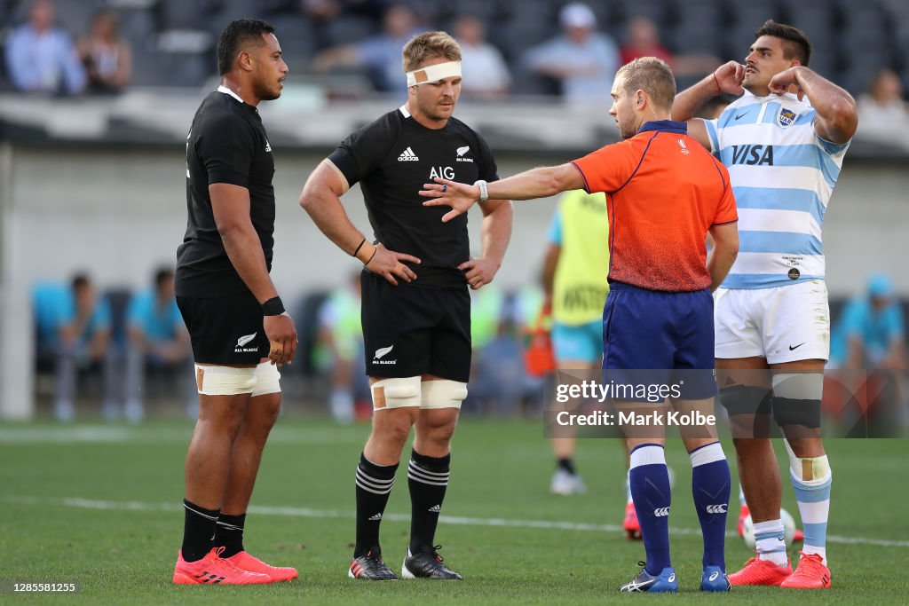 New Zealand v Argentina - 2020 Tri-Nations