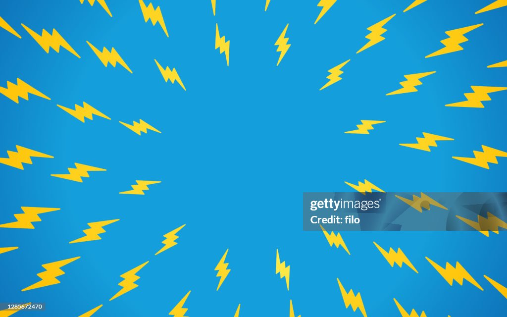 Lightning Bolt Hintergrundmuster