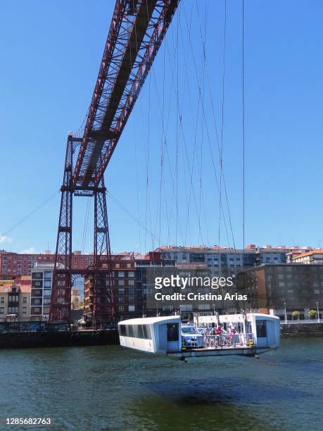 Puente Bizkaia, also known as Puente de Vizcaya, Puente Colgante, Puente de Portugalete, or Puente Colgante de Portugalete, is a toll ferry bridge in...