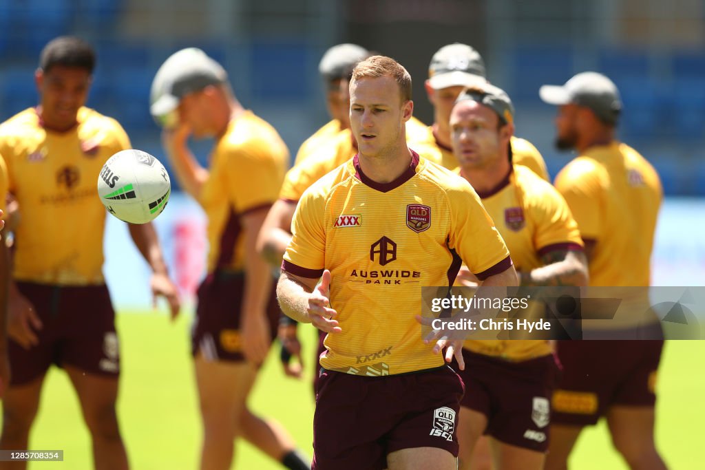 Queensland Maroons Training Session