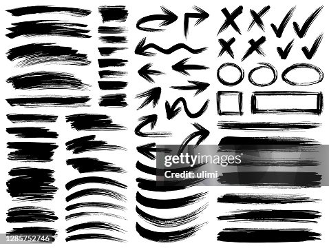 Pinceladas de tinta Pinceladas de tinta