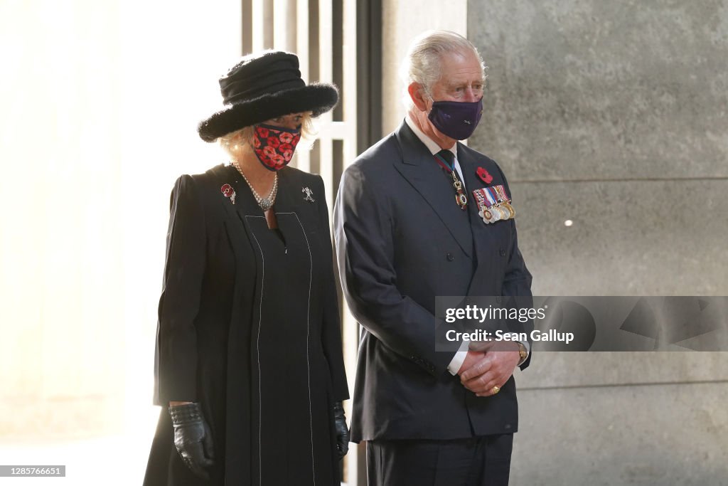 Prince Charles And Camilla Visit Berlin On National Day of Mourning