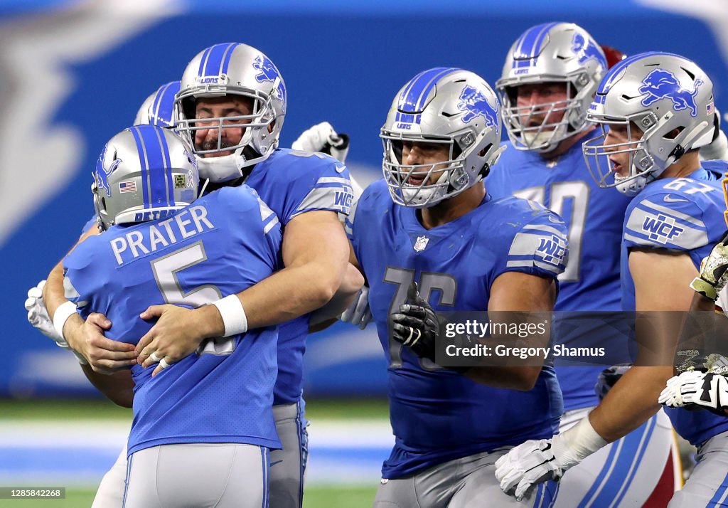 Washington Football Team v Detroit Lions