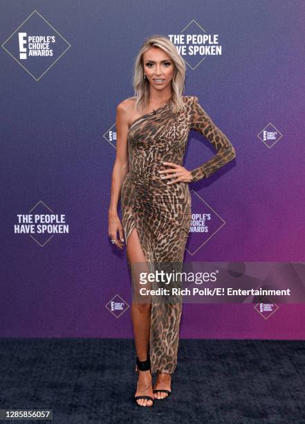 In this image released on November 15, Giuliana Rancic arrives at the 2020 E! People's Choice Awards held at the Barker Hangar in Santa Monica,...