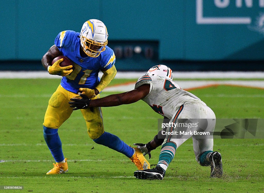 Los Angeles Chargers v Miami Dolphins