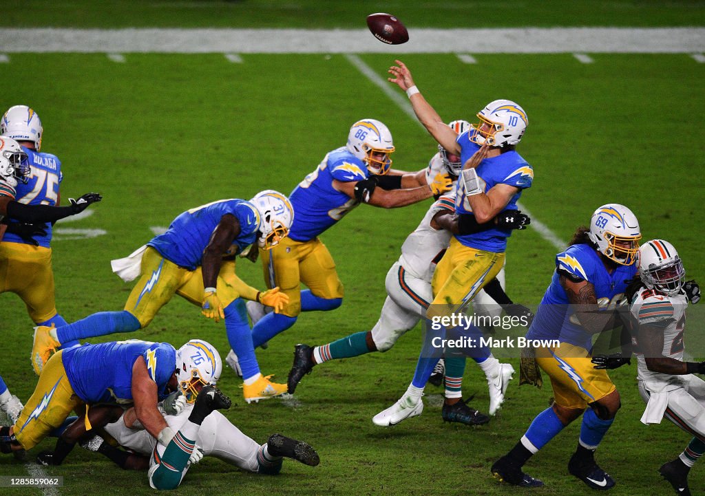 Los Angeles Chargers v Miami Dolphins
